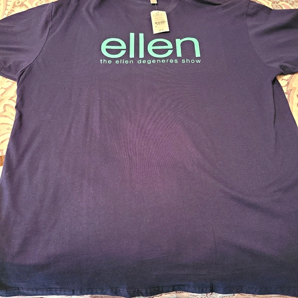 Ellen T shirt and boxer briefs